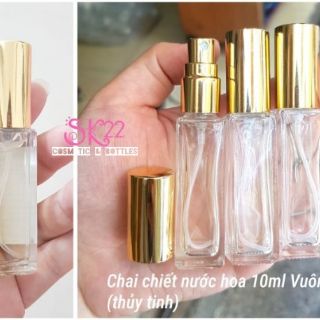 Combo 50 chai chiết nước hoa vuông 10ml