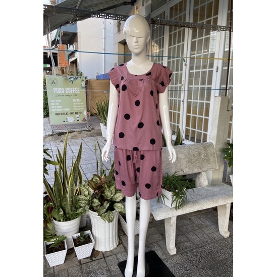 Đồ bộ trung niên, đồ bộ mặc nhà, lửng nữ H&L | BigBuy360 - bigbuy360.vn