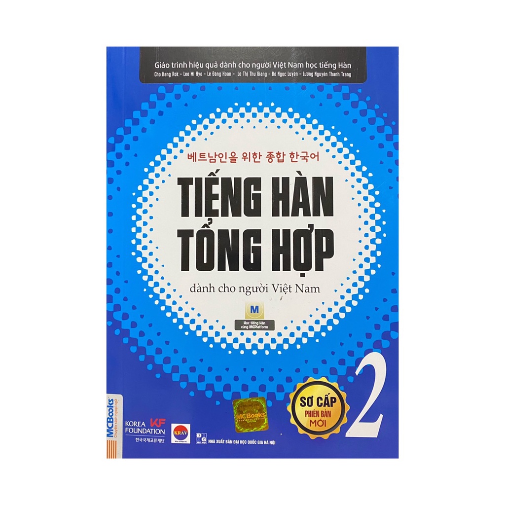 Sách - Combo Tiếng Hàn tổng hợp dành cho người Việt Nam Sơ cấp 2