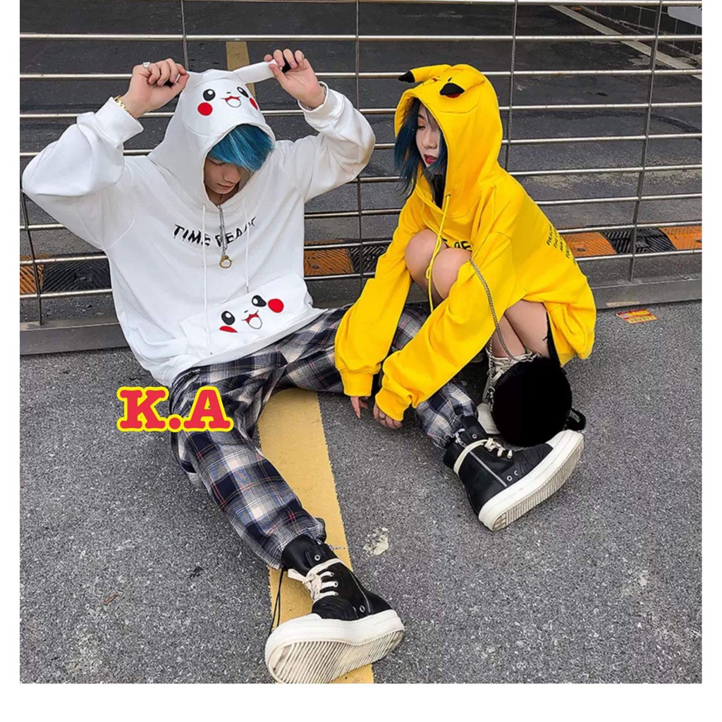 Áo hoodie mèo tai mũ KAN1219