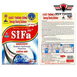 Bột thông cống Sifa 300g