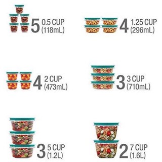 set rubbermaid 21 hộp