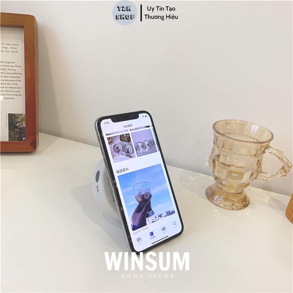 Loa Bluetooth Mini BTS-06 Dễ Thương Dính Tường Nhỏ Gọn - Thiết Bị Nghe Nhạc Không Dây Phòng Tắm Chống Nước