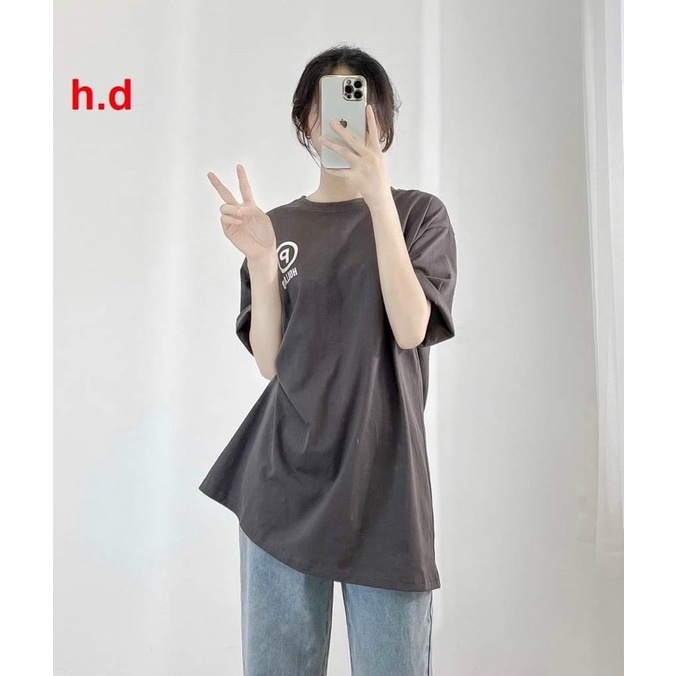 Áo Thun Nữ, Phông Nữ Nhiều Màu Sắc Dáng Rộng Tay Lửng Mặc Thoáng Mát