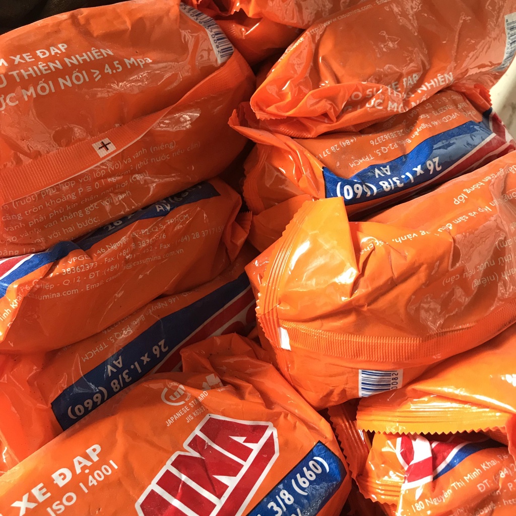 Săm xe, ruột xe đạp các loại xăm sao vàng SCR