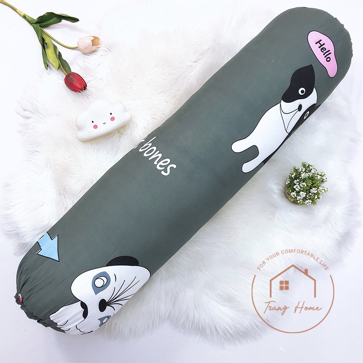 VỎ GỐI ÔM CHẤT LIỆU COTTON ĐŨI MẪU MÃ ĐA DẠNG | BigBuy360 - bigbuy360.vn