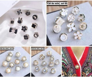 Set 10 cài áo mini hot 2019