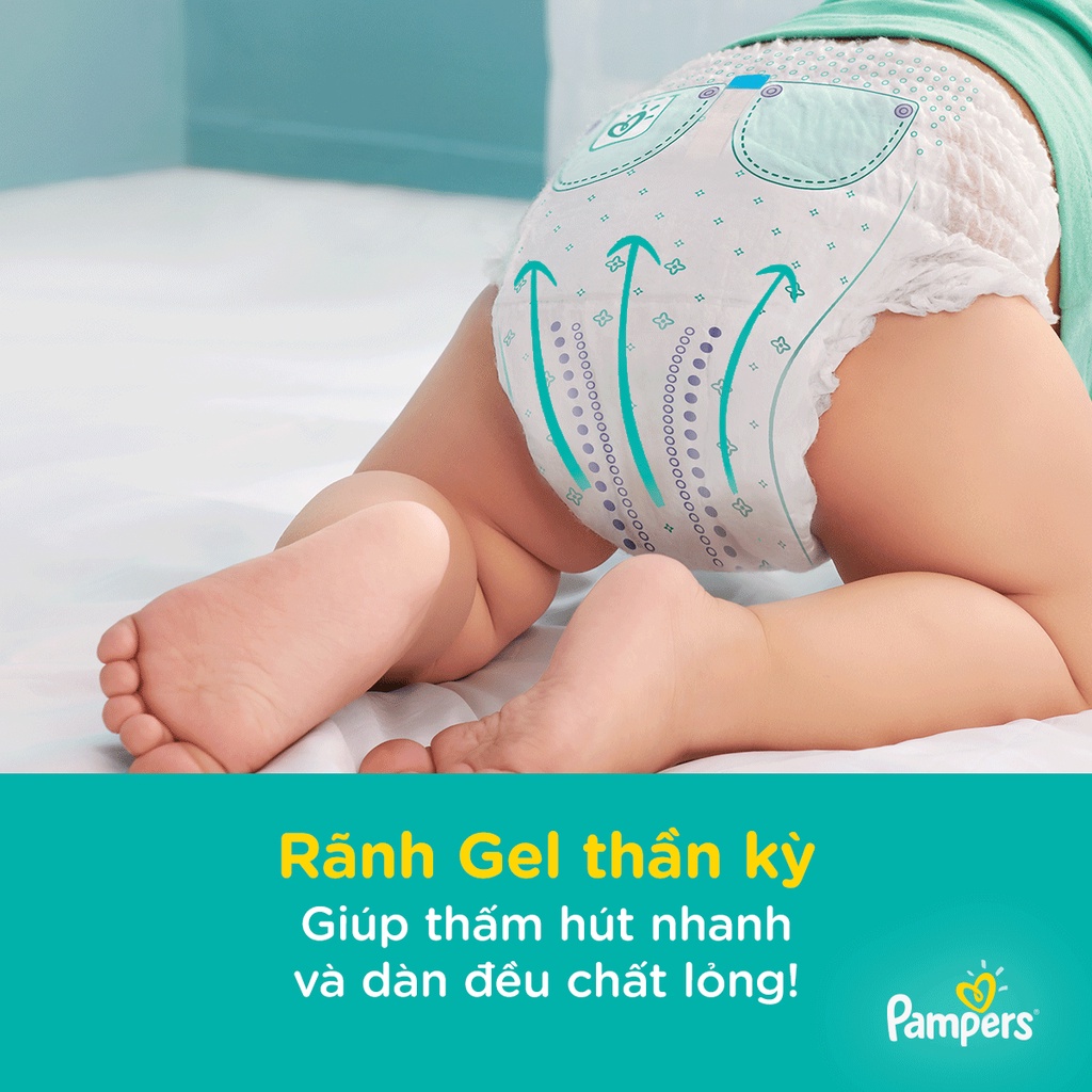 Tã quần pampers giữ dáng mới gói cực đại m74 l68 xl62 xxl56 - ảnh sản phẩm 8