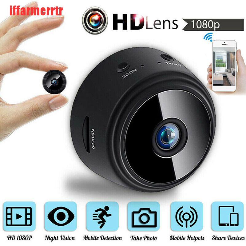 {iffarmerrtr}1080P Mini IP WIFI Camera Camcorder Wireless Home Security DVR Night KGD