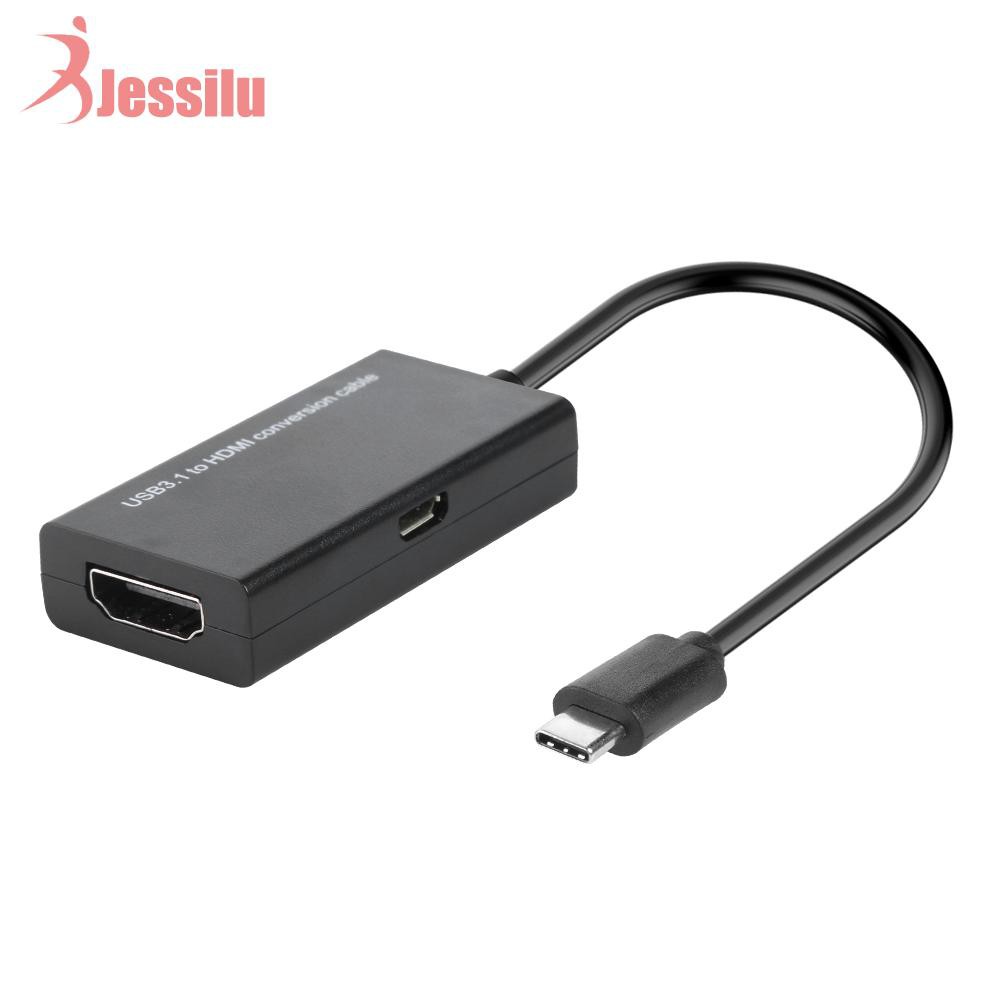 Đầu Chuyển Đổi Cổng Usb 3.1 Type C Sang Hdmi Cho Điện Thoại Android / Máy Tính Bảng Mhl