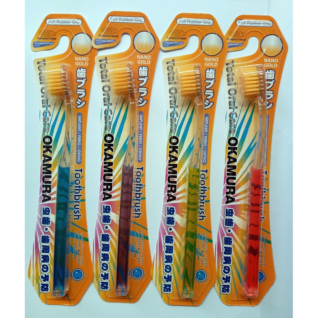 Bàn chải đánh răng Okamura lông mềm siêu sach, Chất lượng nhật bản