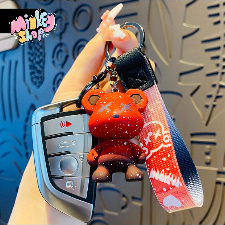 Móc Khóa Đẹp Hình Kaws xx Cute phụ kiện Túi Xách dễ thương -Minkey