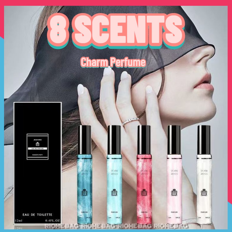Nước Hoa Dịu Nhẹ Lâu Phai 12ml 8 Mùi Hương Tùy Chọn 12ml