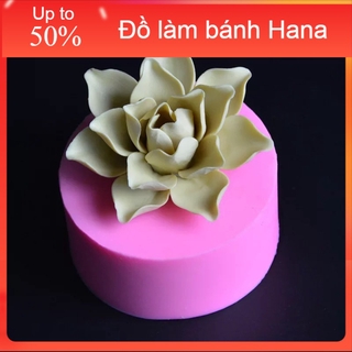 Khuôn rau câu 4D silicone Hoa sen nhú (Kích thước 11cm)