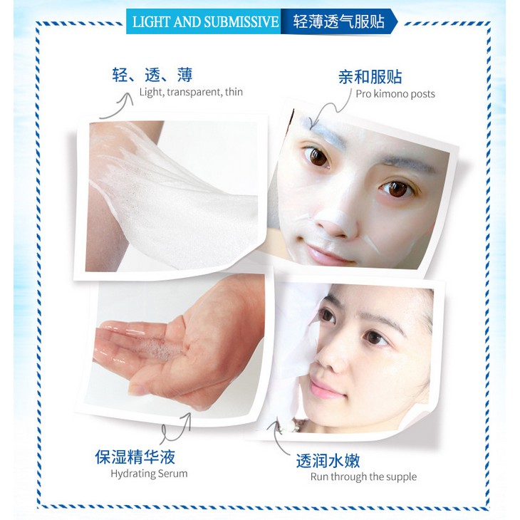 Mặt nạ  Images HA giấy dưỡng ẩm, dưỡng trắng da Foodaholic Mask