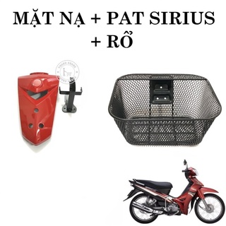 Rổ spark gắng sirius ( giá 3 món rổ+ pat+ nạ)