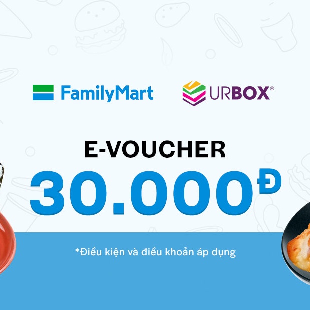 E-Voucher trị giá 30.000đ tại FamilyMart