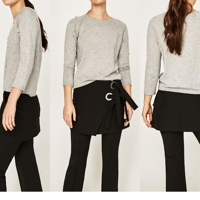 Len mỏng ZARA sz S