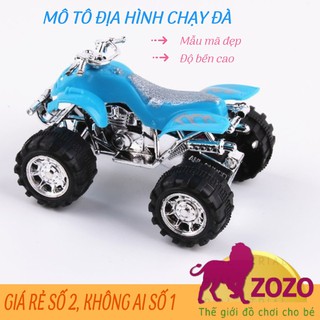 Xe mô tô địa hình💞FREESHIP💞đồ chơi xe máy-xe chạy đà cao cấp các màu đen, đỏ, cam, xanh hàng Quảng Châu