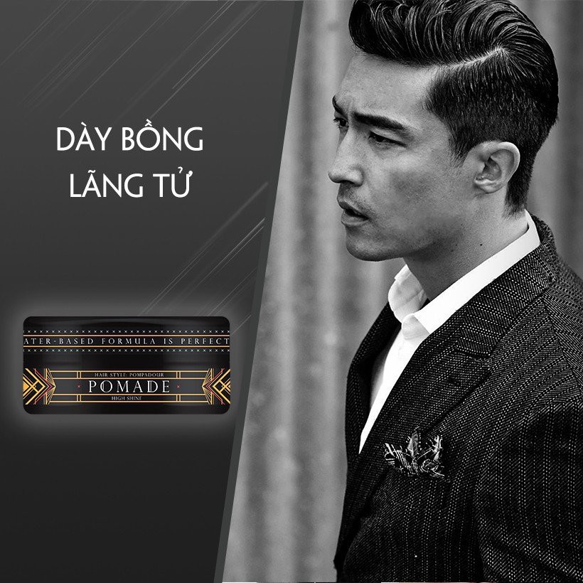 SÁP TẠO KIỂU TÓC XMEN FOR BOSS POMADE DÀY BỒNG LÃNG TỬ