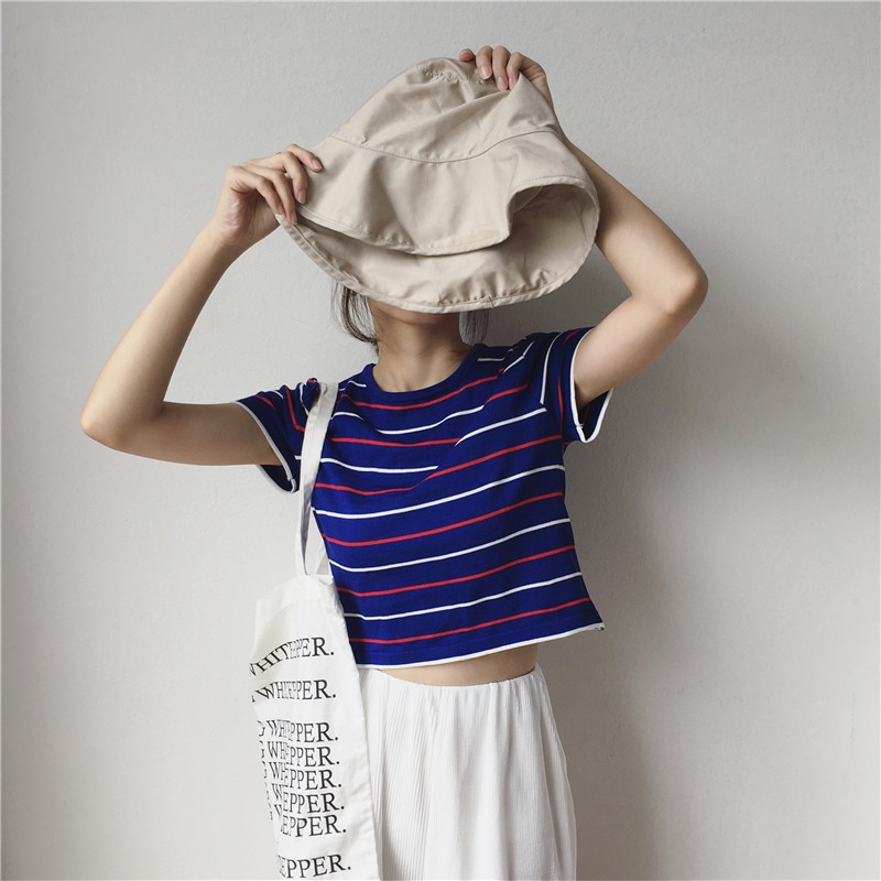 [SẴN] Áo croptop len tay ngắn Ulzzang Quảng Châu ALC20 | BigBuy360 - bigbuy360.vn