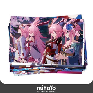 [miHoYo Official x HI3VNSHOP][Order] Set Postcard kỷ niệm CG Ver. 3.0 - 3.4 Honkai Impact 3