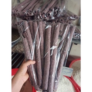 bỏng ống gạo lứt 200g không đường chuẩn nhà làm gói dùng thử