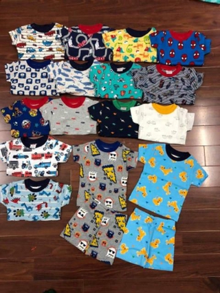 Combo 5 bộ carters bé trai bé gái ngẫu nhiên