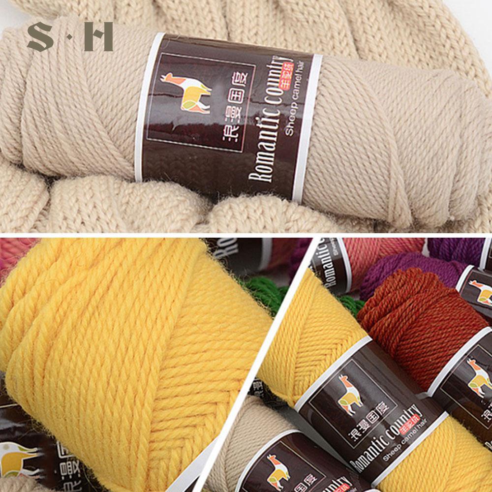 Cuộn Len Sợi To Dùng Thêu Vá Tiện Lợi 100G