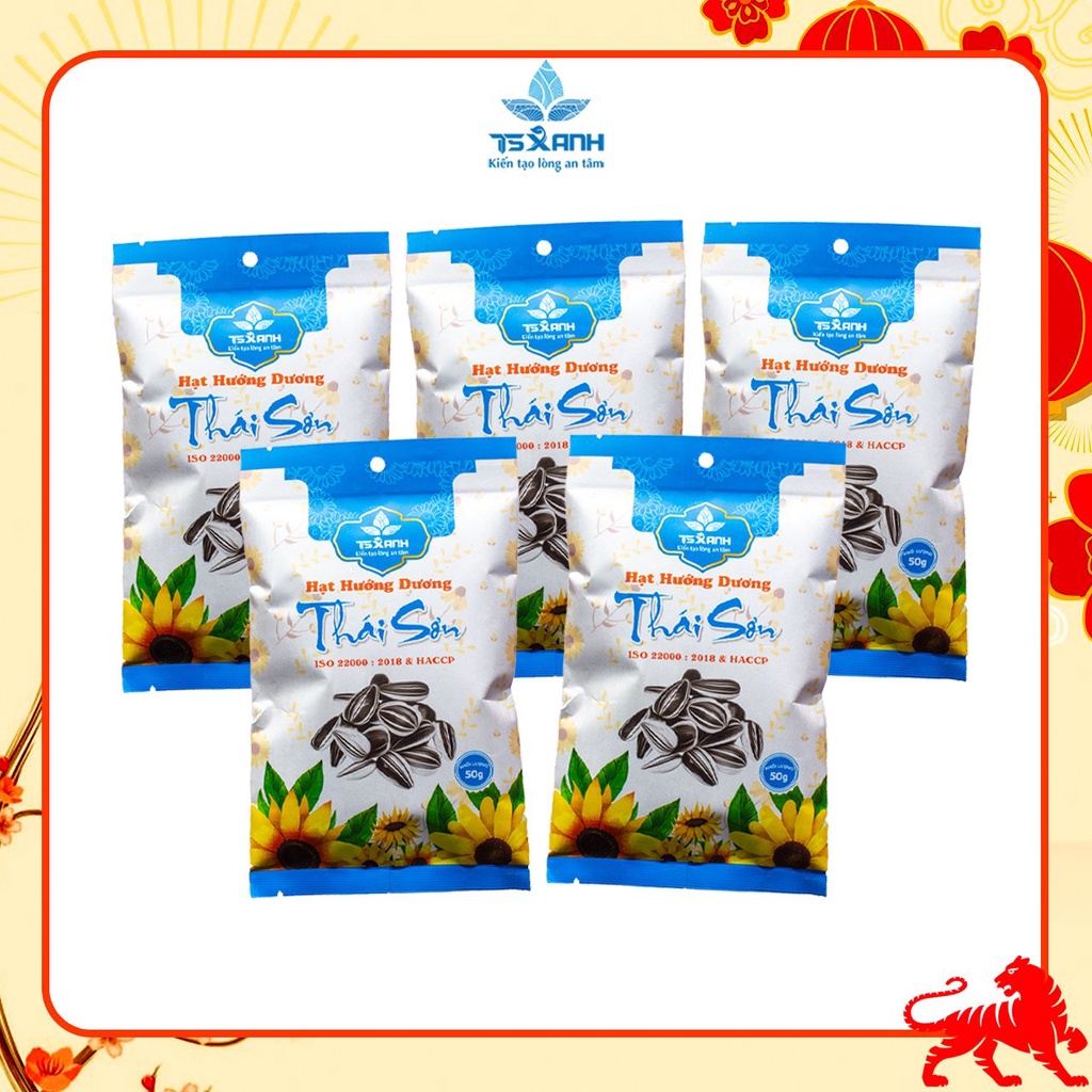 Hạt Hướng Dương Sạch tẩm vị dừa Thái Sơn Gia Lai bì đẹp 50Gr HHD005