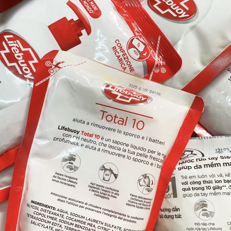 Nước rửa tay LIFEBUOY 450GR hàng cắt KHUYẾN MÃI / bao bì LỖI NHẸ