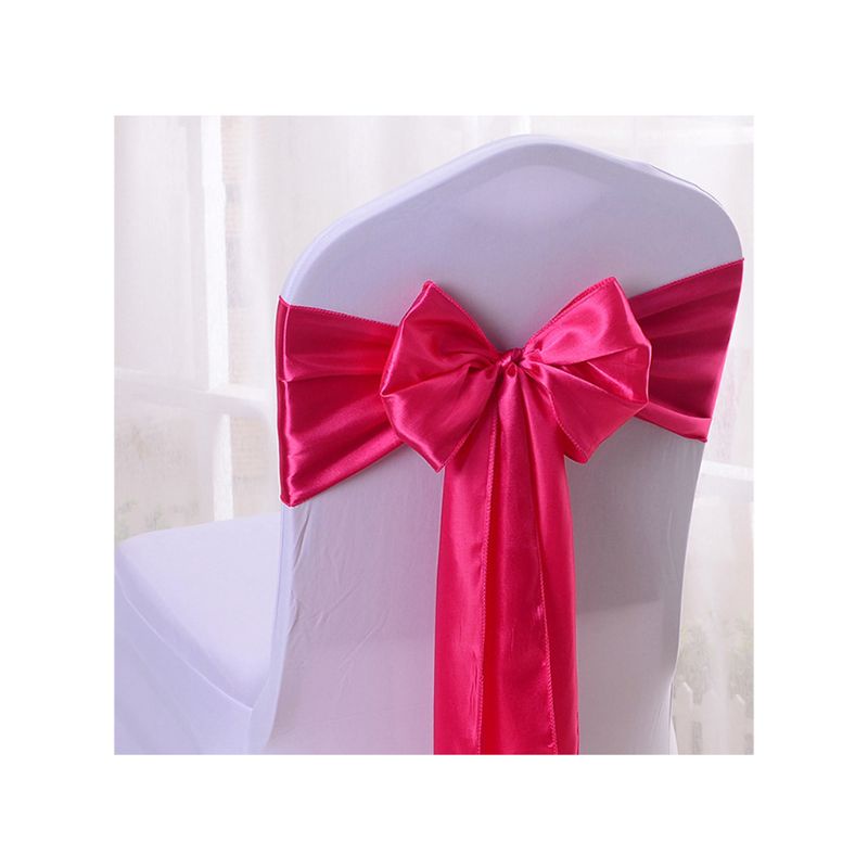 1 Vỏ Bọc Ghế Ngồi Bằng Satin Thêu Hoa Thắt Dây Ruy Băng Lưng