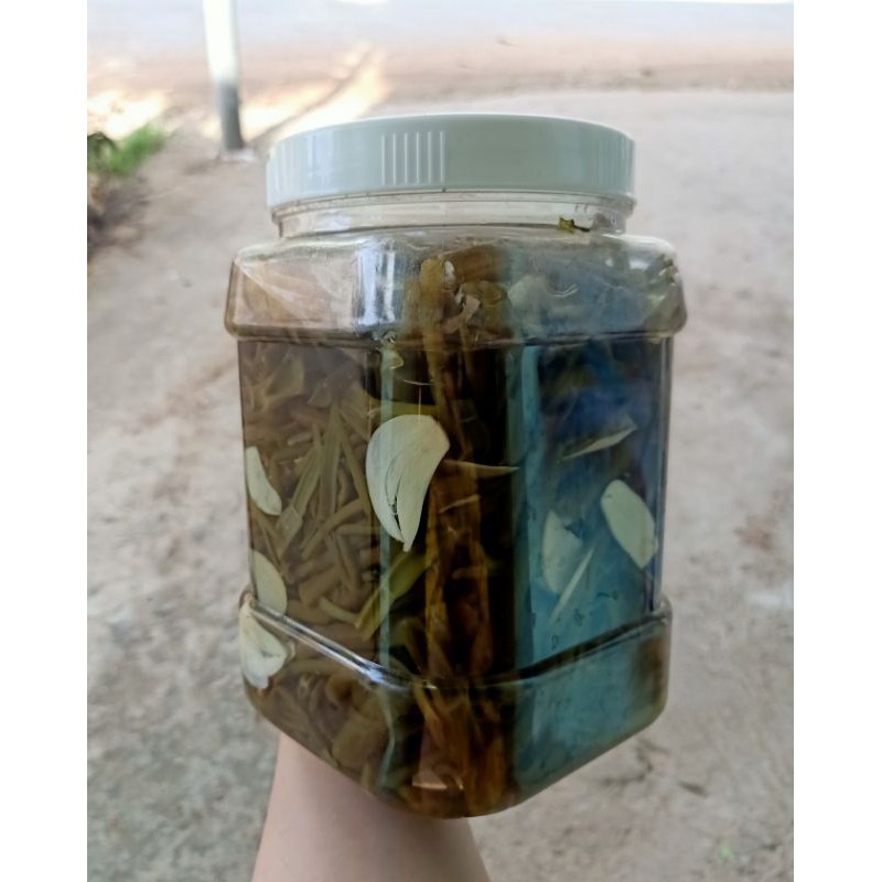 Dưa rau muống ngâm chua ngọt 🍋🌶