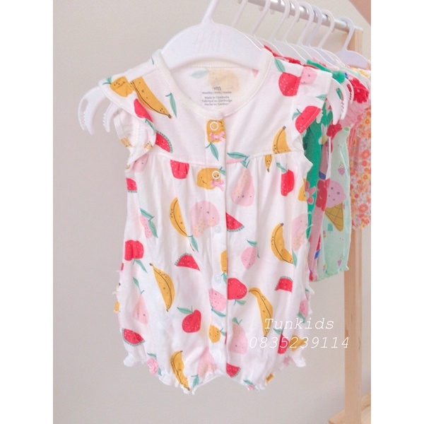 Body đùi, romper đùi xuất xịn {Sz 0-3m}