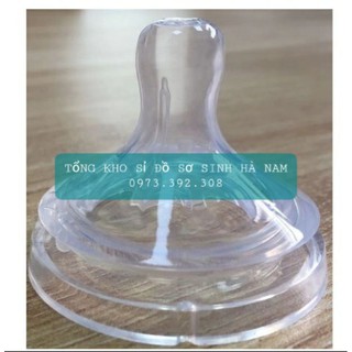Núm Ty Silicon Thay Thế Bình Bình Sữa Cổ Rộng