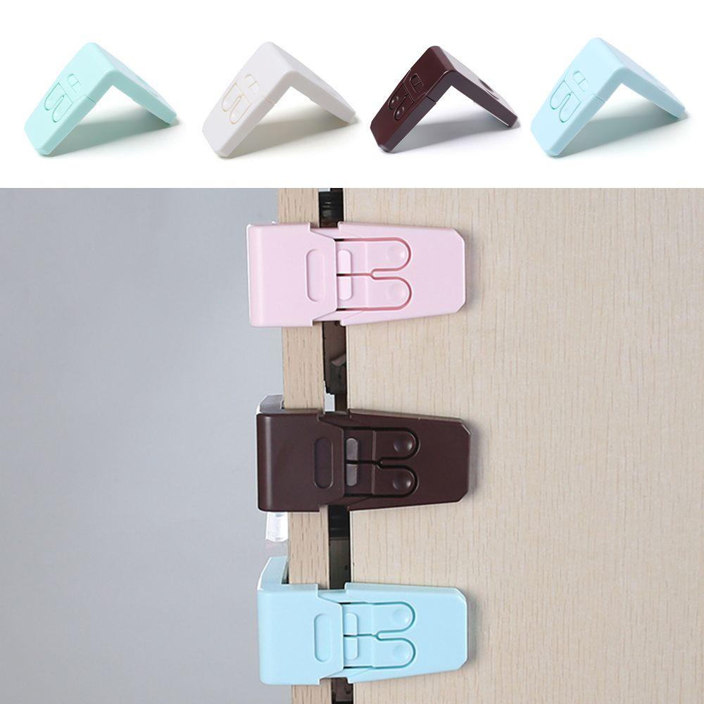 SUSANS Khóa Cửa Tủ Lạnh / Ngăn Kéo Bảo Vệ An Toàn Cho Bé Chống Kẹp Tay
