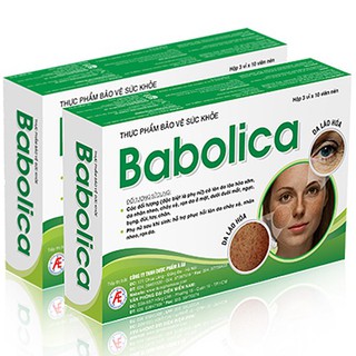 ✅ (CHÍNH HÃNG) Babolica Viên Uống Giảm Nếp Nhăn, Căng Da Cho Phụ Nữ Sau Sinh
