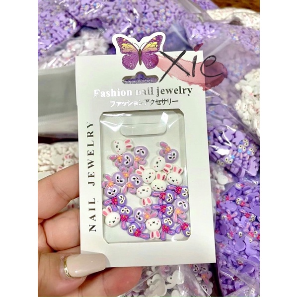 CHARM TRANG TRÍ MÓNG / HOA / NƠ/ HOẠT HÌNH - XIE dụng cụ nail&amp;mi