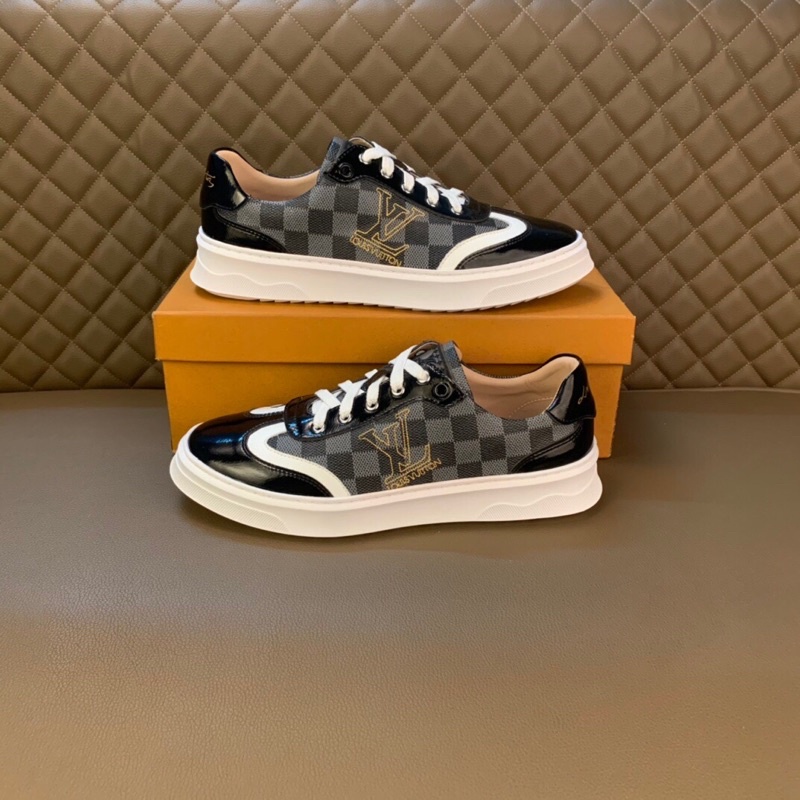 Giày thể thao/sneaker nam mẫu mới 2021 thương hiệu Louis Vuitton LV cao cấp