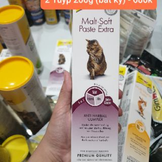 GimCat Malt Soft Paste Extra - Gel trị búi lông 200gr