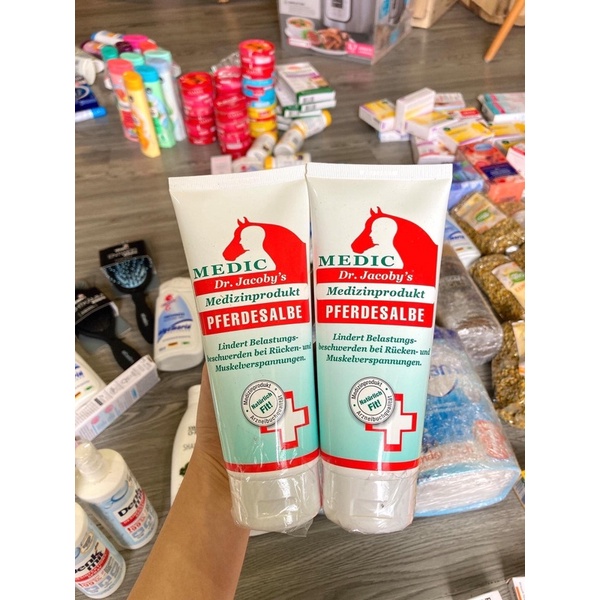 {NỘI ĐỊA ĐỨC} {DATE 8/2023}CAO NGỰA DR.JACOBY’S MEDIC LÀM GIẢM ĐAU NHỨC NỘI ĐỊA ĐỨC 🇩🇪