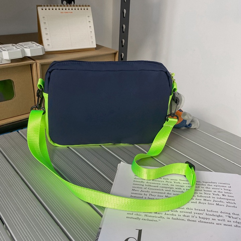 Túi đeo vai IELGY vải canvas nhiều túi phong cách đường phố thời trang tùy chọn màu sắc dành cho nam