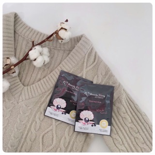 [Tuby House] [Đài Loan]  Mặt Nạ Ngọc Trai Đen My Beauty Diary hộp 8 miếng