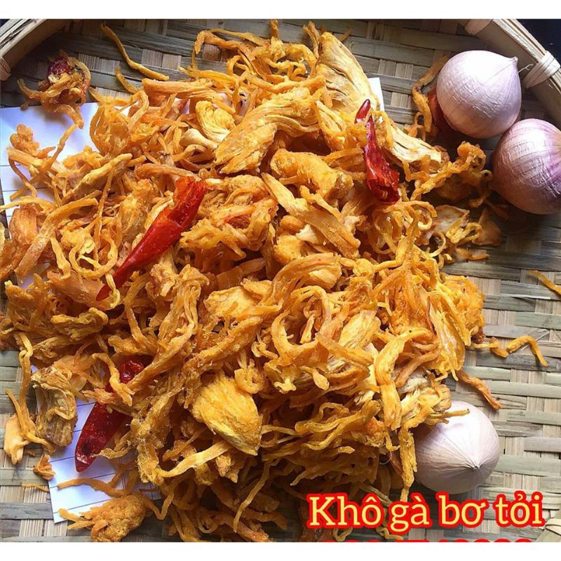 Hộp 500gram Khô gà bơ tỏi 💥 GIÁ RẺ 💥 siêu chất lượng | BigBuy360 - bigbuy360.vn