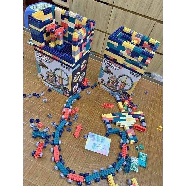 Bộ lắp ghép LEGO 520 chi tiết cho bé sáng tạo