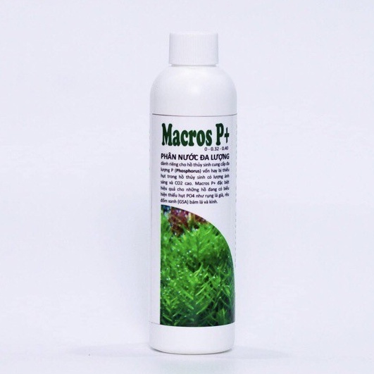 Macros P+ (230ml) - Phân Nước Bổ Sung Phosphorus Cho Bể Thuỷ Sinh [Thủy Sinh AZ]