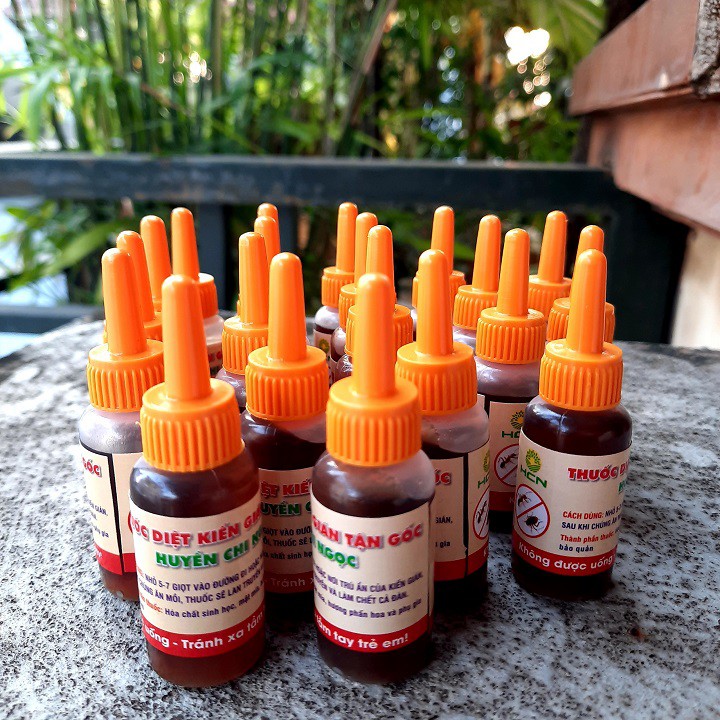 [BUÔN SỈ] Thuốc diệt kiến gián tận gốc công thức sinh học lọ 10ml (TDK10)