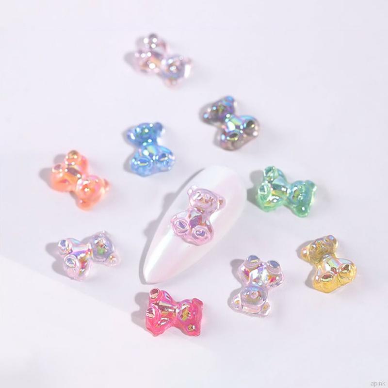 [Hàng mới về] Set 10 hạt phụ kiện BUTTERFLY trang trí móng tay