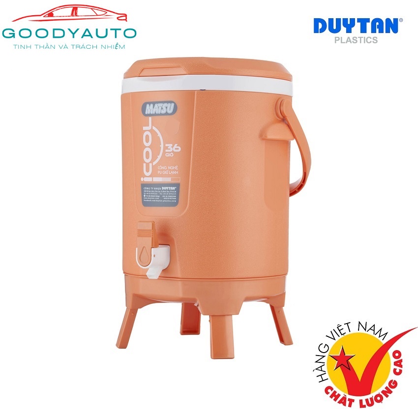 Bình Đá Icool Có Vòi 14Lít Duy Tân mang sự tiện lợi cho gia đình bạn.GOODYAUTO