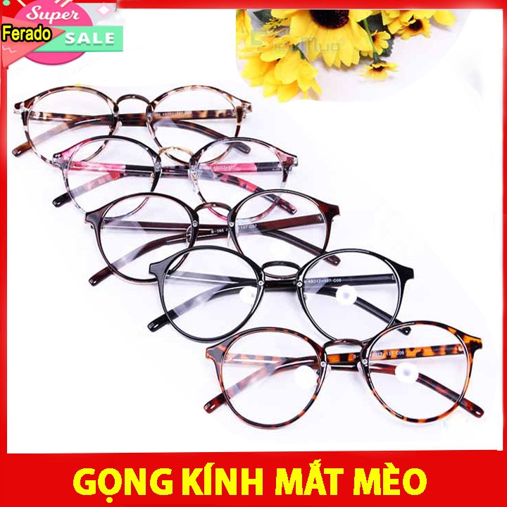 gọng kính teen mắt mèo
